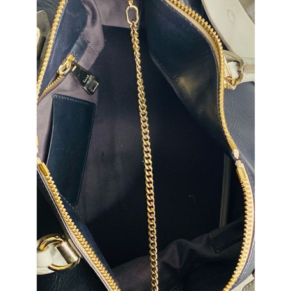 🛍️ Chloe Baylee Leather Tote w Shoulder Strap & Certificate of Authenticity - Picture 6 of 17